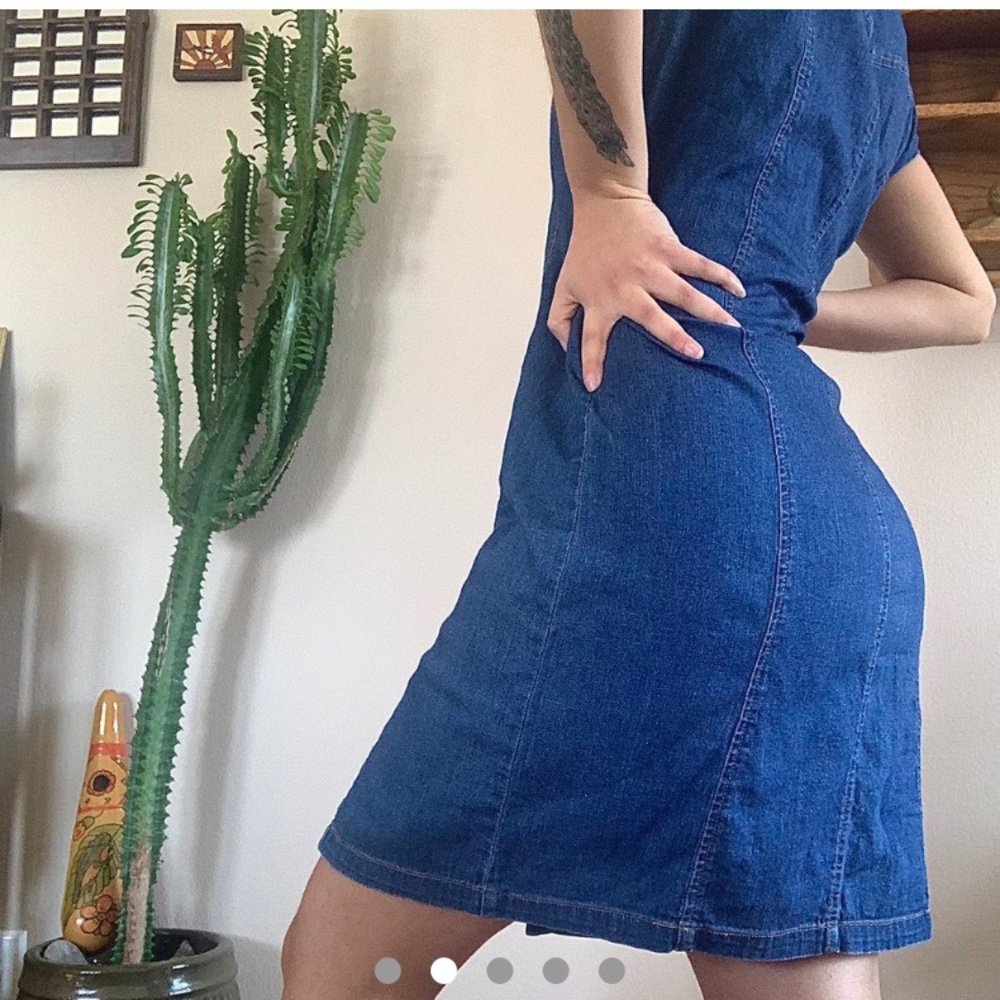 Denim dress by Rampage - Picture 2 of 4